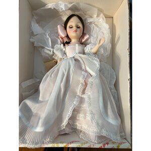 Vintage Effanbee Southern Heritage Collection Caroline Doll 14 Inch Estate Box